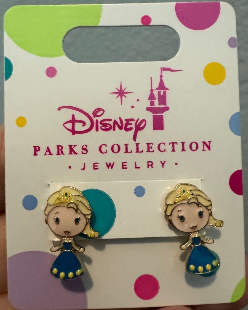 Disney Parks Collection Jewelry - NWT Frozen Princess Elsa Earrings